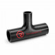 Silicone T-Piece Coolant Hose Mercedes Citaro Euro6 - Reference A0059977174