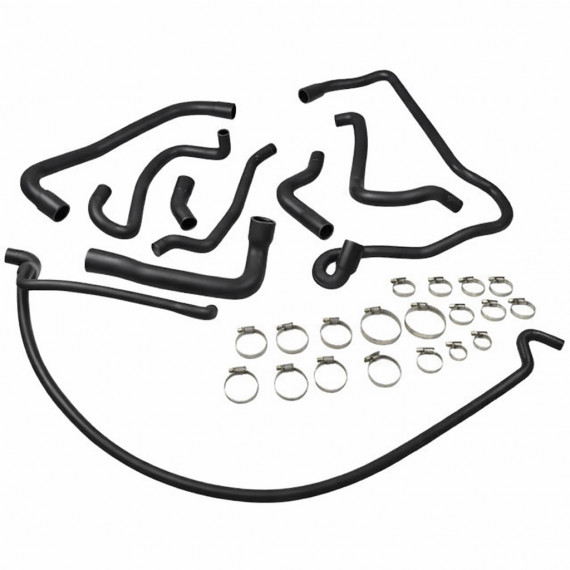 REDOX 9-Piece Silicone Coolant Hose Kit for CITROËN BX 1.7 Turbo Diesel XUD7