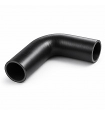 90° Silicone Elbow Hose 55 mm Length 125 mm — FVMQ Inner Layer Hydrocarbon Resistant