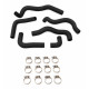 6-hose silicone oil kit LANCIA Delta HF Integrale 2.0 16V Turbo 200 hp 831 1989-1994 (FVMQ inner) — REDOX