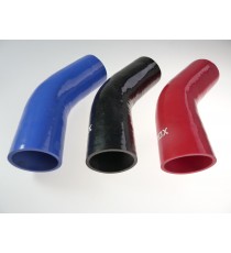 45° silicone elbow hose - 54 mm inner diameter - 100 mm length