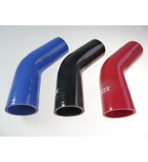 45° silicone elbow hose - 51 mm inner diameter - 100 mm length