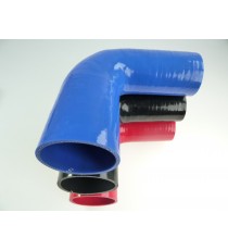 90° silicone reducer - 63-70 mm inner diameters - 125 mm length