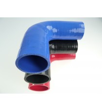 90° silicone reducer - 51-57 mm inner diameters - 125 mm length