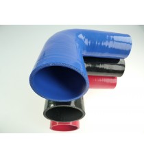 90° silicone reducer - 57-70 mm inner diameters - 125 mm length