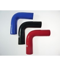 90° silicone elbow hose - 40 mm inner diameter - 100 mm length