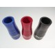Straight silicone reducer - 19-25 mm inner diameters - 100 mm length