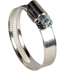 Worm drive hose clamp 32-50mm stainless steel W4 - REDOX