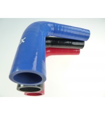 90° silicone reducer - 25-28 mm inner diameters - 100 mm length