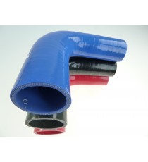 90° silicone reducer - 28-38 mm inner diameters - 100 mm length