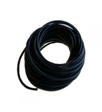 Silicone vacuum hose black 6 mm inner diameter - pre-cut