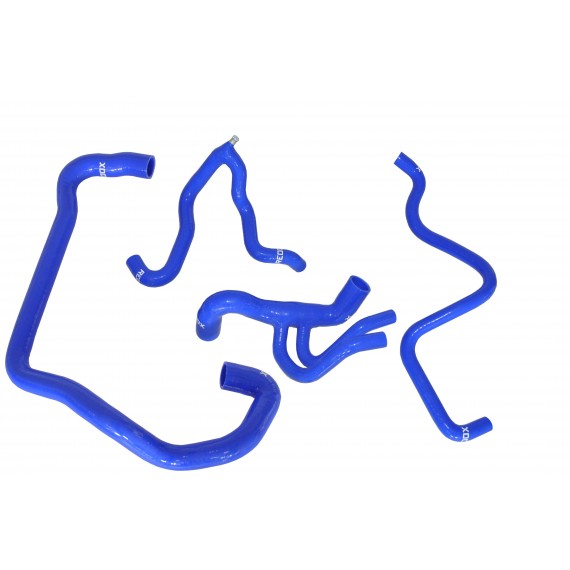 4-hose silicone cooling kit Peugeot 106 S16 Phase 2 with Modine TU5J4 NFX 120 hp 1998-2003 — REDOX