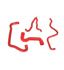 4 water coolant silicone hoses kit for PEUGEOT 106 S16 L3 equipped w/o oil coolant exchanger