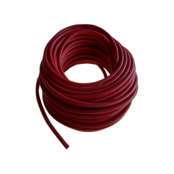 Silicone vacuum hose red 4 mm inner diameter - pre-cut