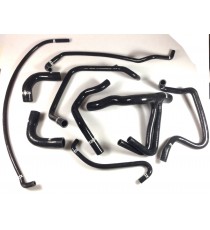 Kit 9 silicone coolant hoses PEUGEOT 205 GTI 1.6 / 1.9 with oil cooler 1991-1994