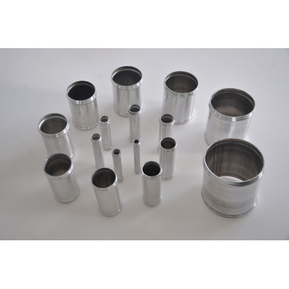 Aluminium weldable coupler outer diameter 30 mm length 100 mm