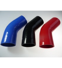 45° silicone elbow hose - 127 mm inner diameter - 150 mm length