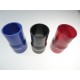 Straight silicone reducer - 57-60 mm inner diameters - 125 mm length